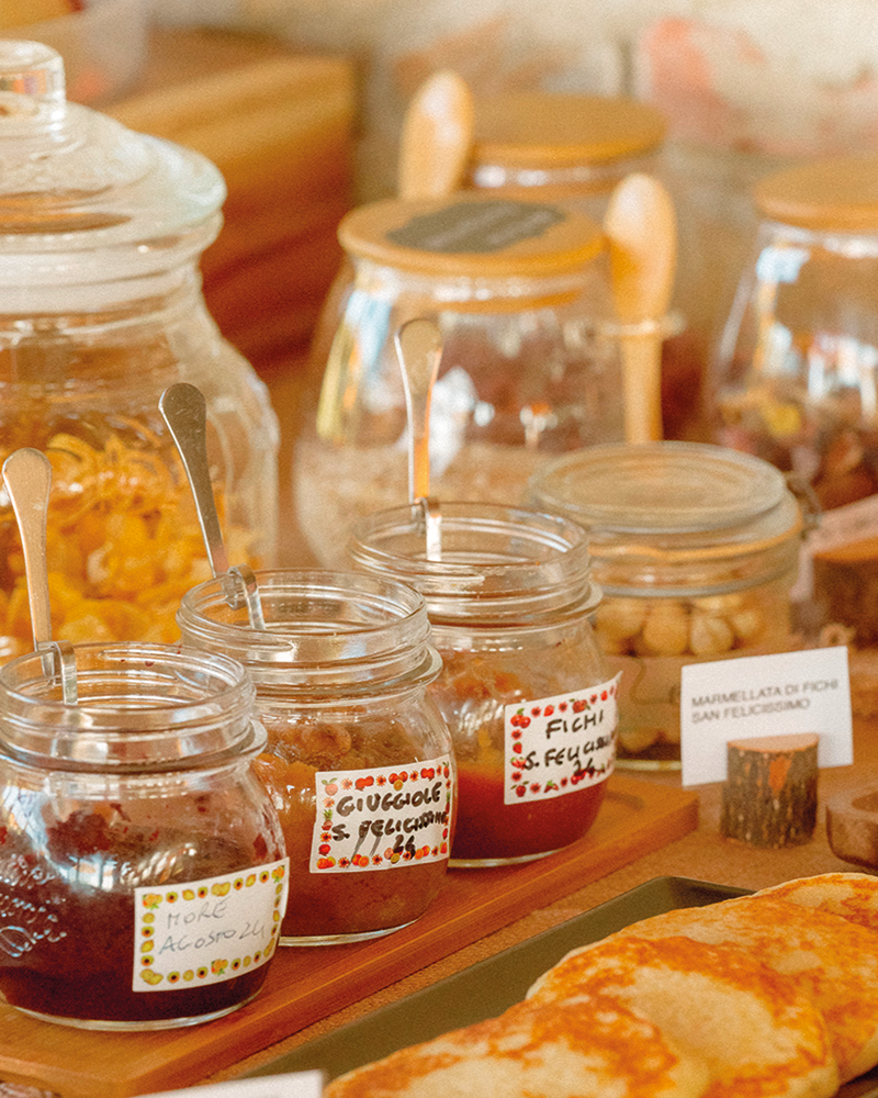 Colazione fatta in casa perugia agriturismo San Felicissimo